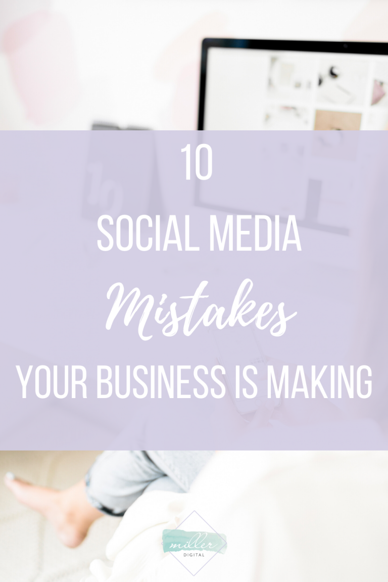 10 social media mistakes your business is making