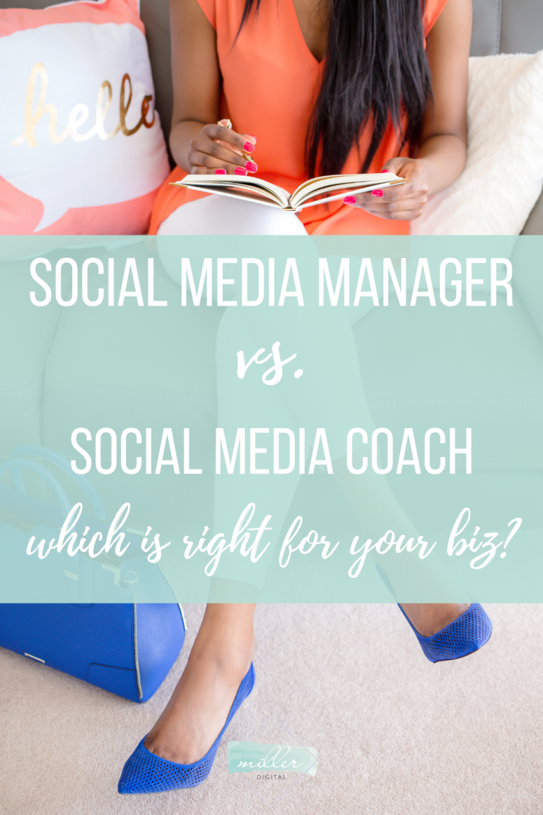 Social Media Manager vs Social Media Coach | Miller Digital