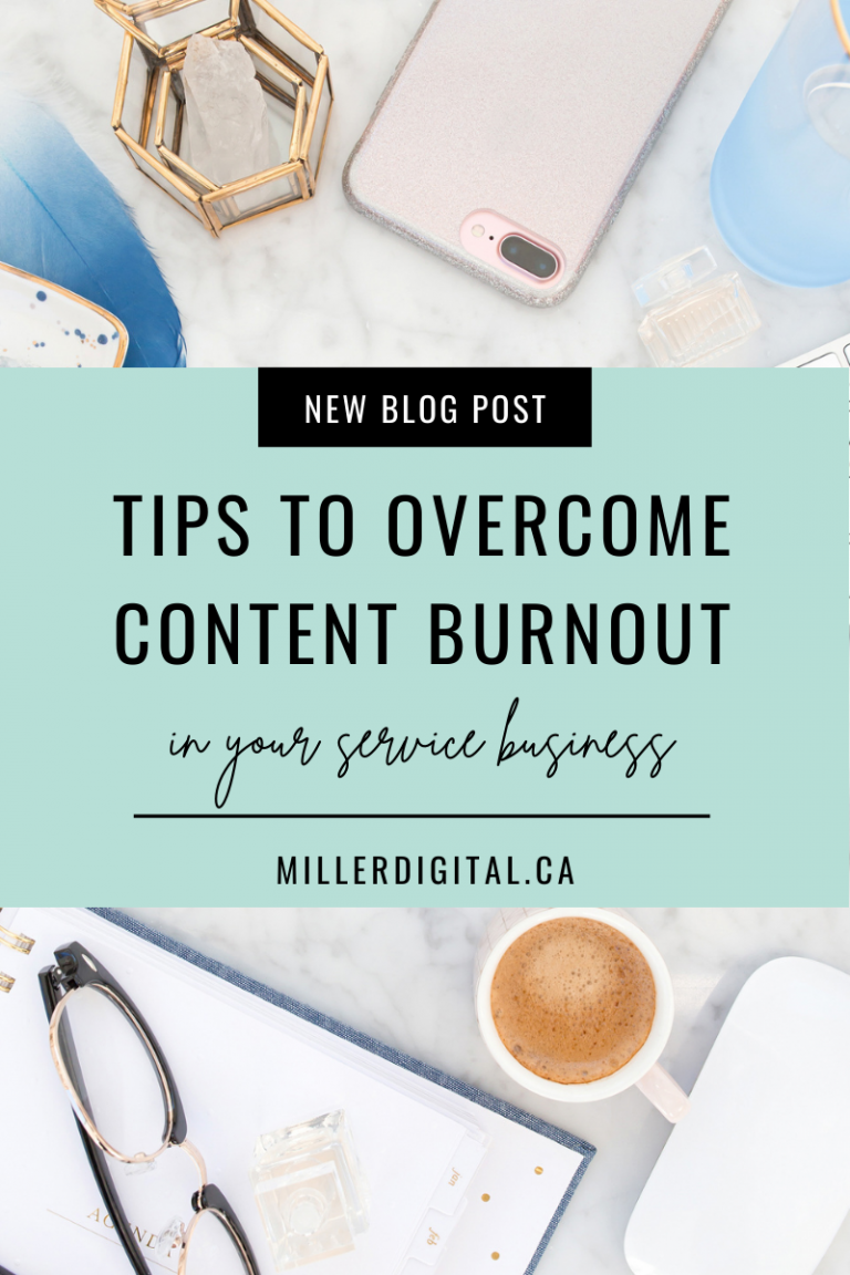 tips to overcome content burnout | Miller Digital